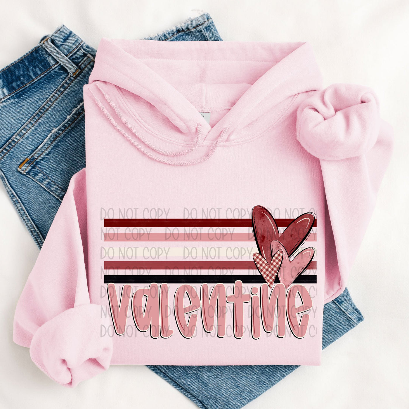 Valentine Retro Stripes