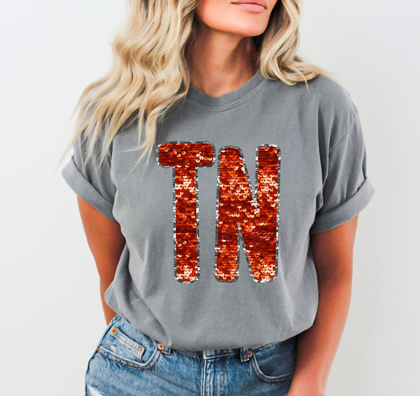 TN Faux Sequin