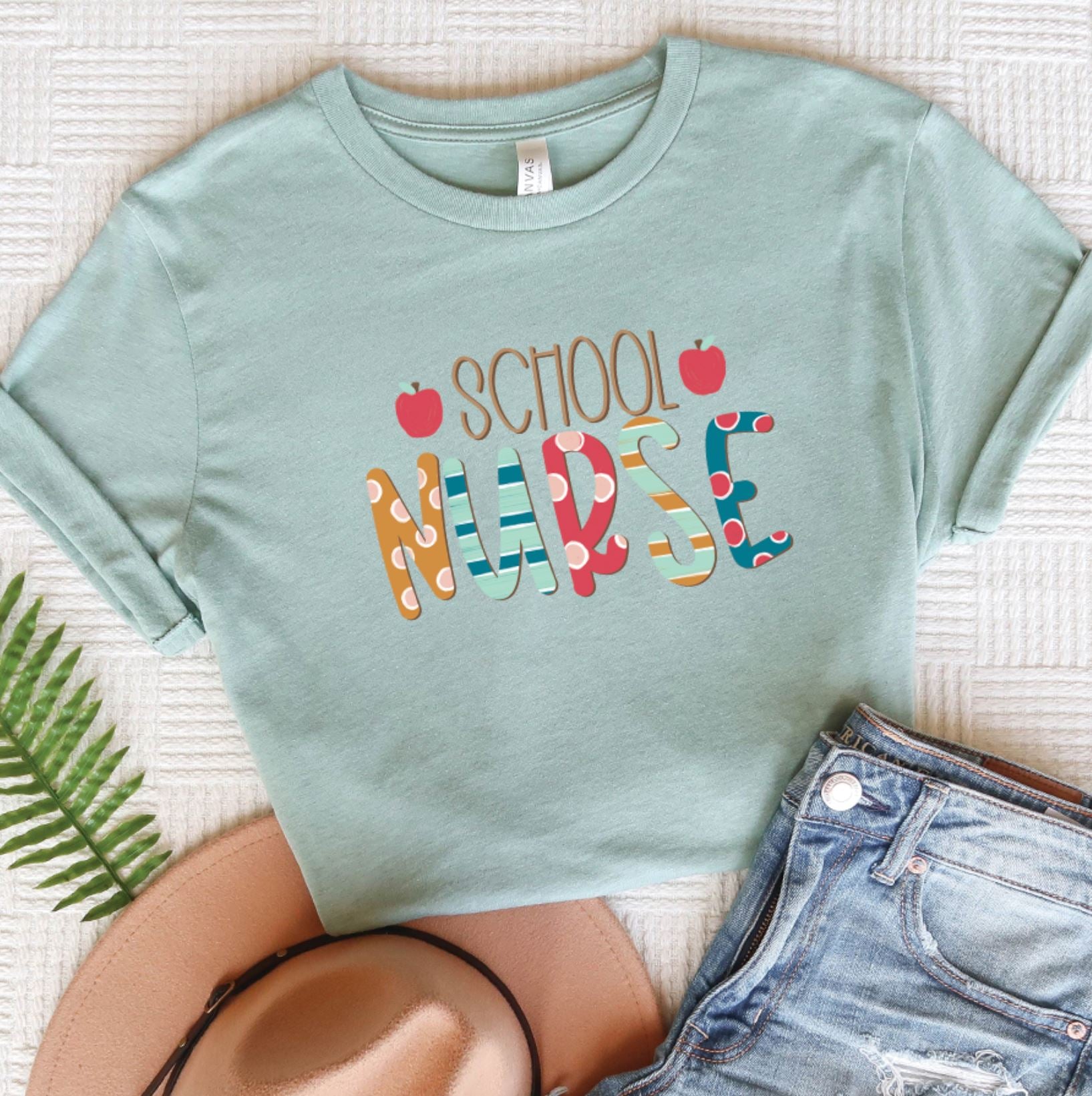 School Nurse Colorful – Grace & Co. Designs